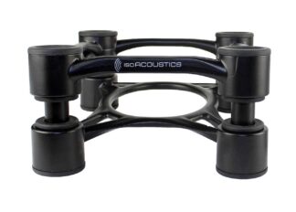 IsoAcoustics Aperta 200 Isolation Speaker Stands (Black)
