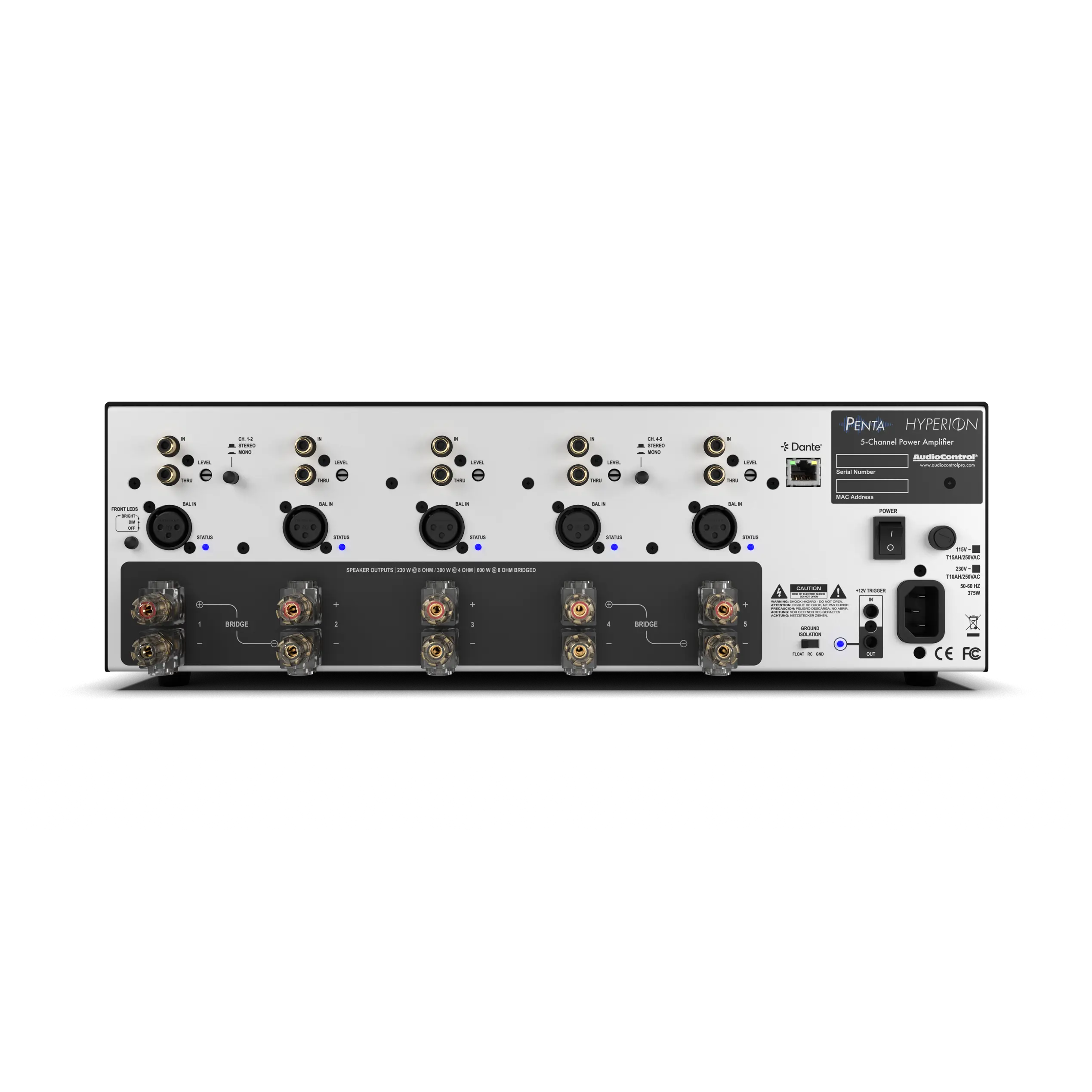 AudioControl Hyperion Penta Back